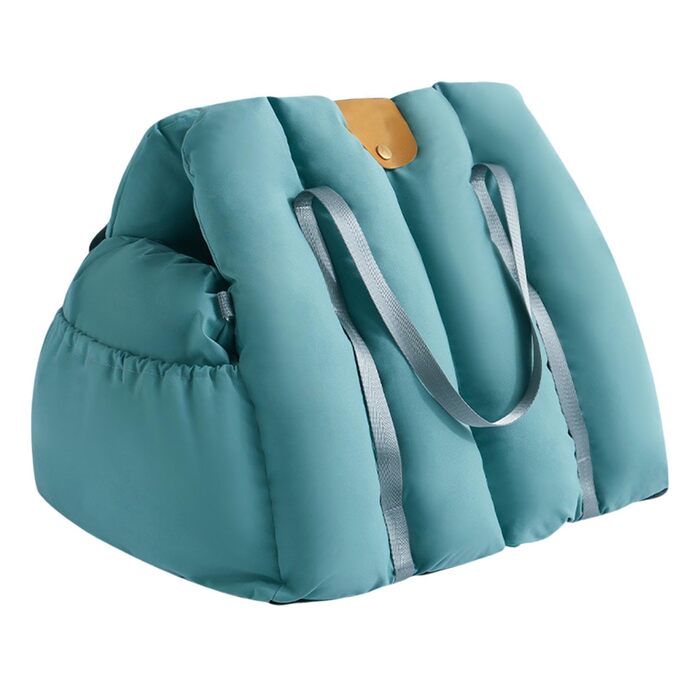 Автокрісло для собак та котів - переноска, автосидіння для тварин з регулюванням, бавовняна підкладка, з ременем безпеки, портативна підставка для собак та котів