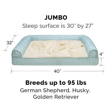 Килимок для собак Furhaven Trail Pup S: портативний, з сумкою, для подорожей, миючий, скласний, блакитно-сірий (Aqua/Granitgrau), 102x81x20 см