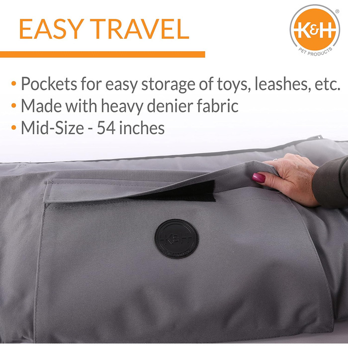 K&H Manufacturing утеплений килимок для перевезення тварин, стьобаний, водонепроникний