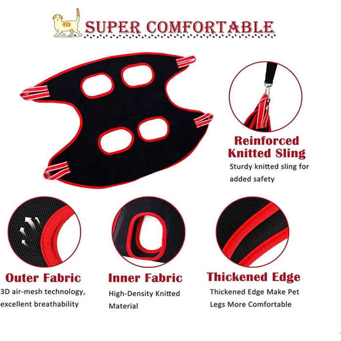 Сумка-тримач для купання котів та собак з гачком – зручний аксесуар для грумінгу домашніх тварин