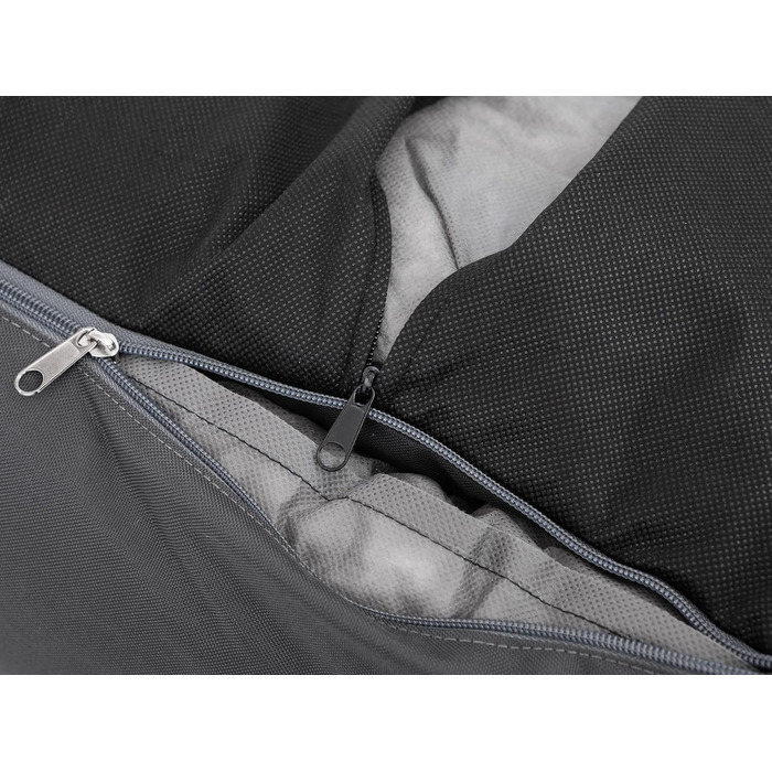 Крісло-ліжко для собак та котів, 57x55x30 см, графіт