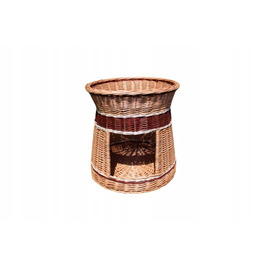 Будиночок-кошик для кота Wicker, коричневий, круглий (44 x 44 x 46 см)
