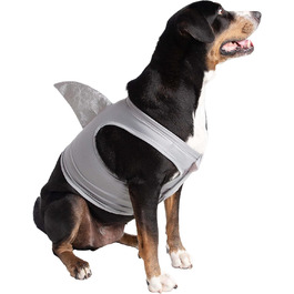 Костюм акули для собак Pet Krewe | Вечірній костюм для собак, святкування дня народження, національного дня котів, Хелловін | Для маленьких та великих собак