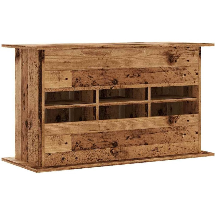 Стеляжка для акваріума vidaXL 81x36x73 см з дерева, шафка під акваріум, шафка-підставка, 101x41x58 см (дерево)