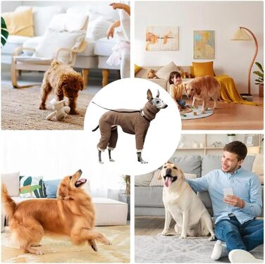 Зимовий теплий пуловер для собак, піжама з флісу, теплий пуловер для грейхаундів, вітронепроникний зимовий одяг для середніх та великих собак, оранжевий, XL