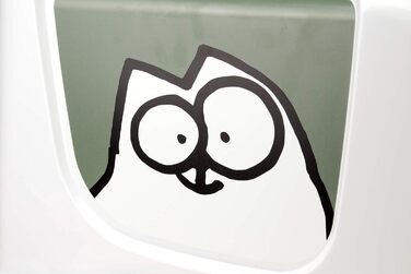 Туалет для котів Simon's Cat, пластиковий, 50×37×39 см