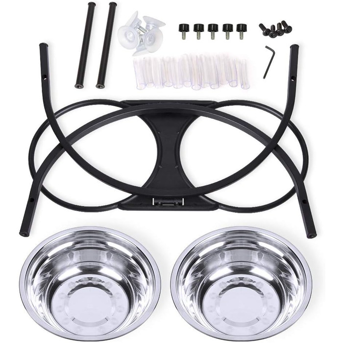 Миска для собак HomeMall, підставка для корму, миска для корму для середніх собак