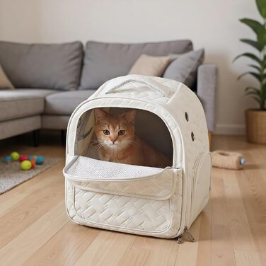 Транспортувальна сумка для котів та собак | Рюкзак-переноска, складна, для кемпінгу, подорожей, мотоцикла, відпочинку на природі, дому