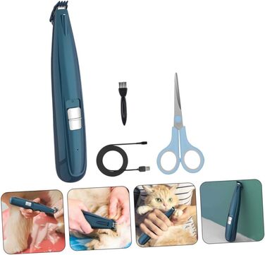 Електричний триммер для кігтів котів та собак, акумуляторний, безпечний для тварин, для професійного та домашнього використання