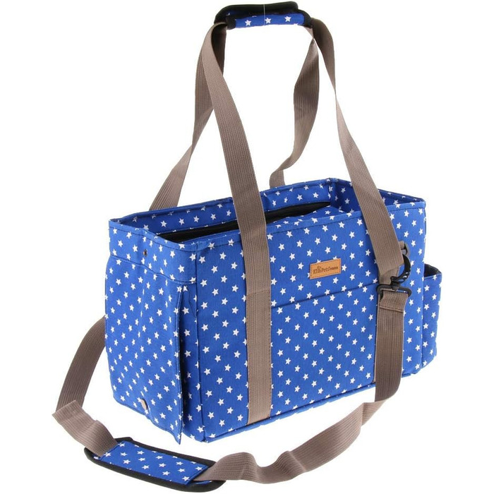 Транспортна сумка для тварин: переноска для собак та котів, сумка-переноска для подорожей, блакитна