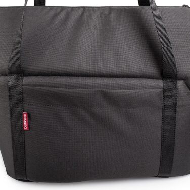 Сумка-переноска для собак Boutique Zoo - Чорний/Мінки, L (до 12 кг), 42x29x33 см