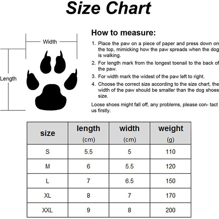Водонепроникні чоботи для собак Leeko, 4 шт. - антиковзаючі, захист лап, з відбиваючим ремінцем, на липучці, для маленьких собак, помаранчеві (S)