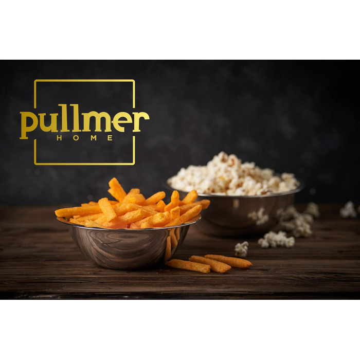 Набір кухонних мисок Pullmer (2 шт) з нержавіючої сталі, Ø 30 см. Ідеально підходять для мюслі, салатів, замішування тіста та сервірування. Їжа-безпечні, придатні для миття в посудомийній машині