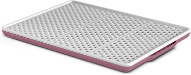 Килимок для котячого туалету Champion Rosa з антиковзаючою поверхнею, Made in Italy, 46x36x3 см