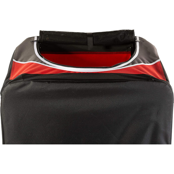 Транспортна переноска для собак та котів, 91x64x64 см, червона. Клітка-переноска для подорожей, відпочинку, собак та котів.