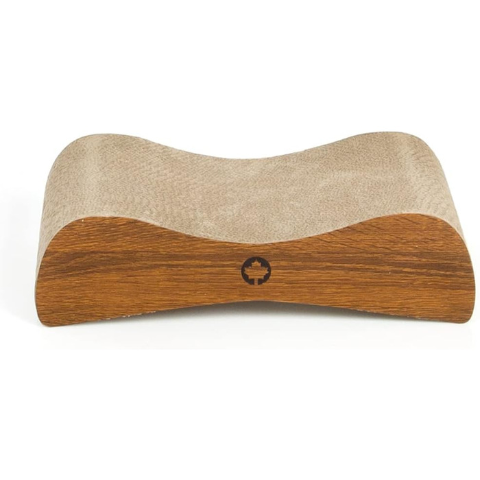 Котячий когтеточки Satellite Small - чорний, з котячою м'ятою, 37x10x23 см