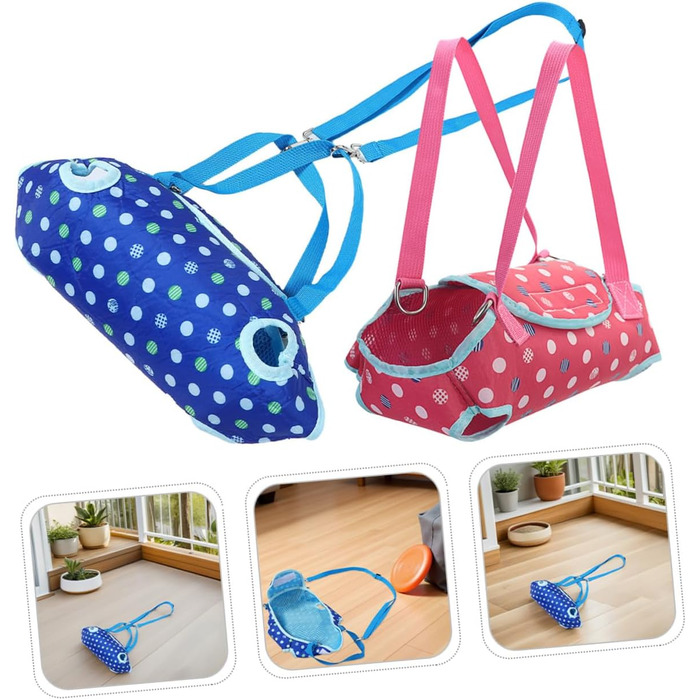 Переноска для собак та котів Muelodsic (2 шт.) - дихаюча, легка, з регульованим ременем, для подорожей та прогулянок