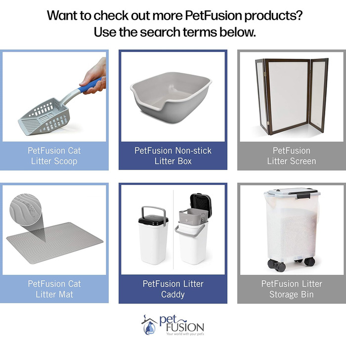 PetFusion BetterBox Великий туалет для котів з ABS-пластику, антипригарне покриття, легке очищення