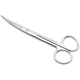 Ножиці для грумінгу тварин з нержавіючої сталі, 2 шт. (пряма та вигнута насадки)