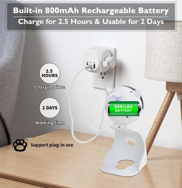 Інтерактивна лазерна іграшка для котів Petiepaw, автоматична, USB, 3 режими швидкості