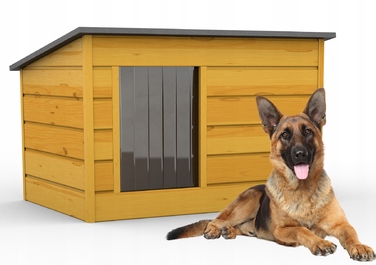 Буда для собак TajgaWood, дерево, зовнішні розміри: 109 x 79 x 69 см