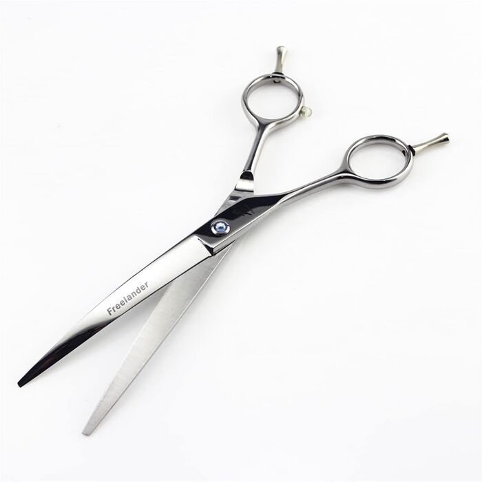 Набір ножиць для грумінгу собак 7.0 дюймів, ліва рука, нержавіюча сталь, для догляду за собаками