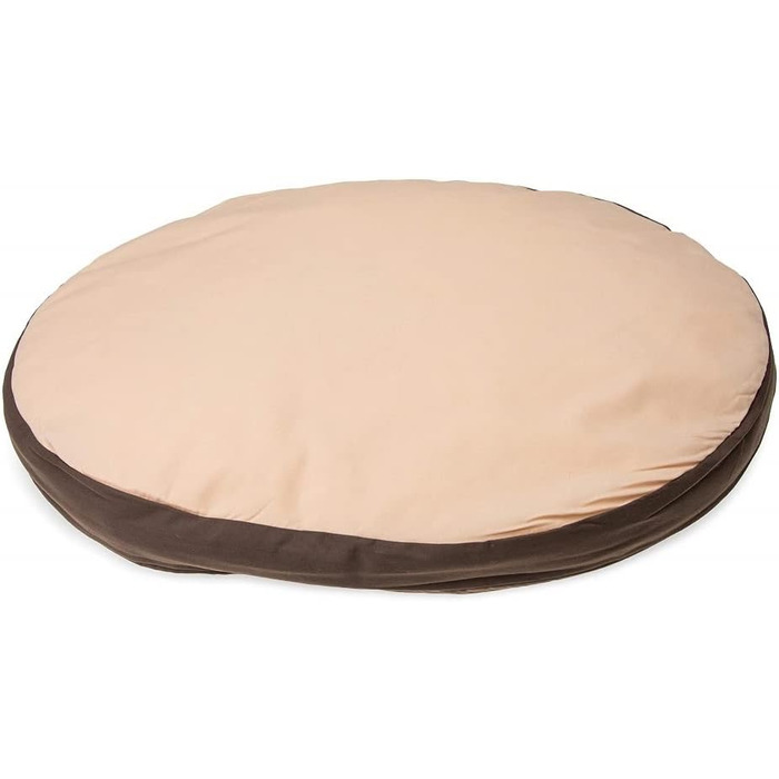 Подушка для собак Karlie Kissen Oval, бежево-коричнева, 80x62x10 см