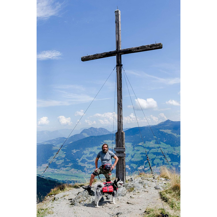 iEnergy™ MAL Hunderucksack: Водонепроникний рюкзак для собак – зручний та добре об'ємний для походів (маленький)