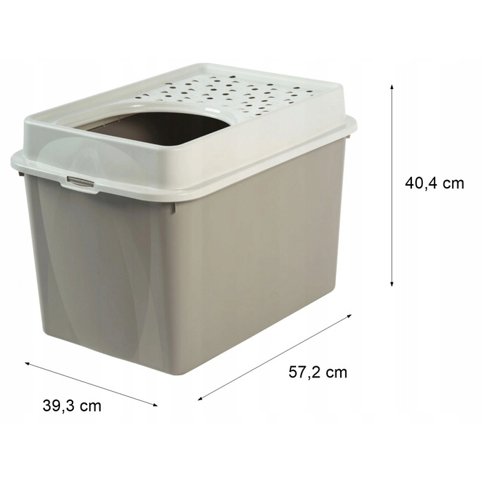 Лоток для котів із верхнім входом Rotho BERTY