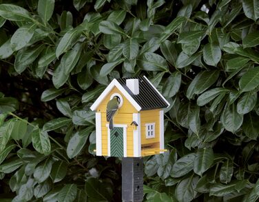 Дерев'яний будиночок для птахів Wildlife Garden WG104 Multiholk Villa – годівниця та шпаківня 2-в-1