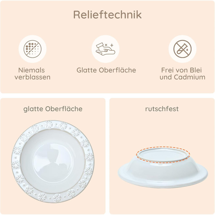 Набори керамічних мисок для котів SPUNKYJUNKY (3 шт.) - білий, сірий, ø16 см