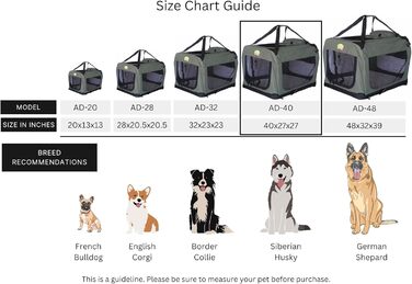 М'який транспортний бокс для собак Go Pet Club, 101,6 см, шавлія