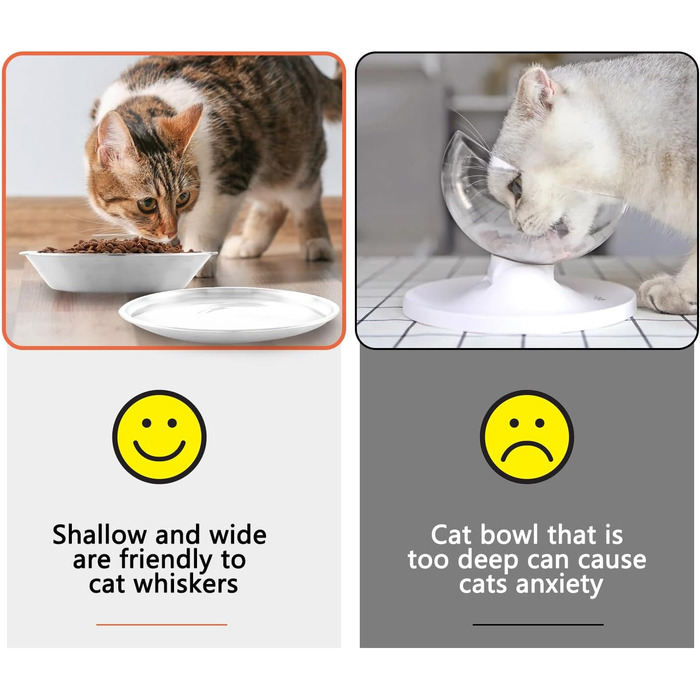 Миски для котів з нержавіючої сталі, 17,3 см, для кошенят та дрібних тварин, 2 шт.