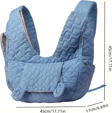 Рюкзак для собак Godpqiui | Дихаючий рюкзак-переноска для маленьких собак та котів, для цуценят, середніх котів, для прогулянок, кемпінгу, походів, їзди на велосипеді (Сапфір)