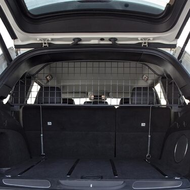 Автомобільна перегородка Travall для Jeep Grand Cherokee (2010-2021), SRT (2011-2020) — багажний захисний роздільник із міцної сталі, перегородка для перевезення тварин і вантажу, індивідуальна під модель