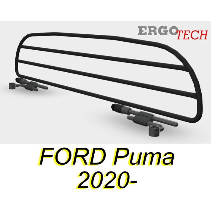 Решітка для собак ERGOTECH для Ford Puma, RDA65HBG-XXS
