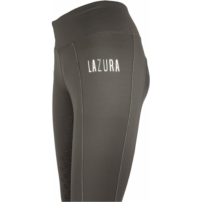 Лазура - зимові рейтузи для верхової їзди для жінок та дітей Ліза | Термо-рейтузи для верхової їзди | з силіконовим повним покриттям та кишенею для телефону | дихаючі зимові рейтузи для верхової їзди | Екіпірування для верхової їзди в багатьох кольорах та