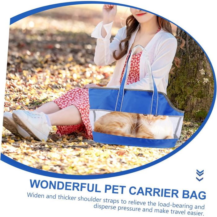 Транспортна сумка для котів POPETPOP з підставою для підвішування та сумкою-холодильником, містка для кошенят, нейлонова сумка для перевезення тварин