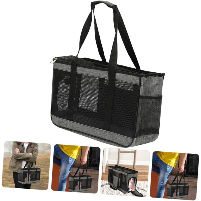 Транспортна сумка для котів Toddmomy - дихаюча, складана, для подорожей, легка та компактна