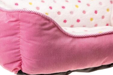 Karlie Katzenbett Dot L: 55 cm B: 50 cm - рожеве ліжко для котів