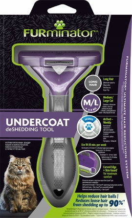 Щітка Furminator для довгої та короткої шерсті