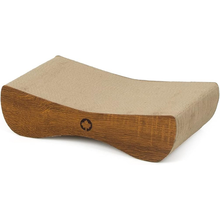 Котячий когтеточки Satellite Small - чорний, з котячою м'ятою, 37x10x23 см