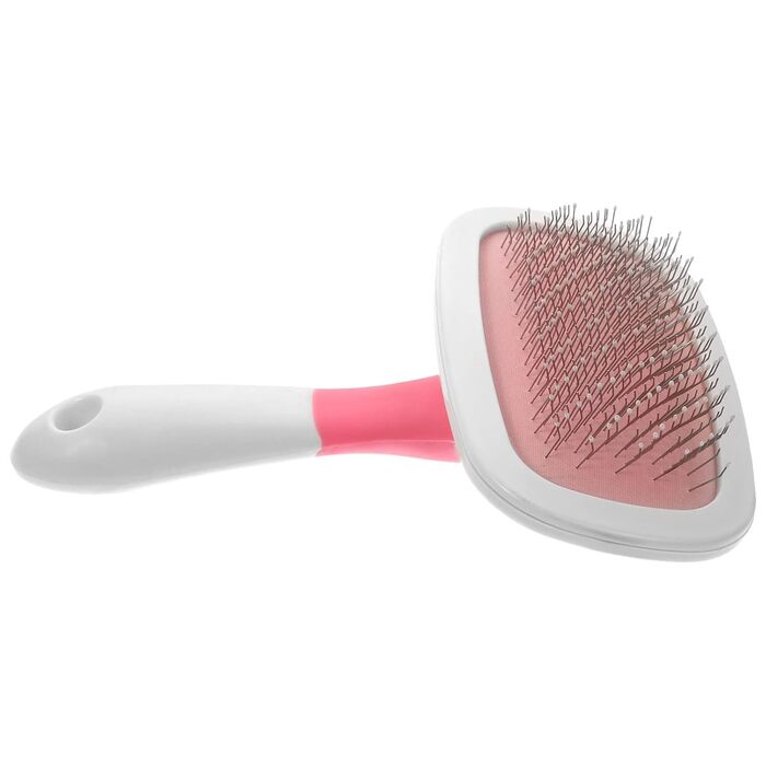 Масажна щітка для тварин ULTECHNOVO 3 шт. - вичісування шерсті котів та собак, рожева