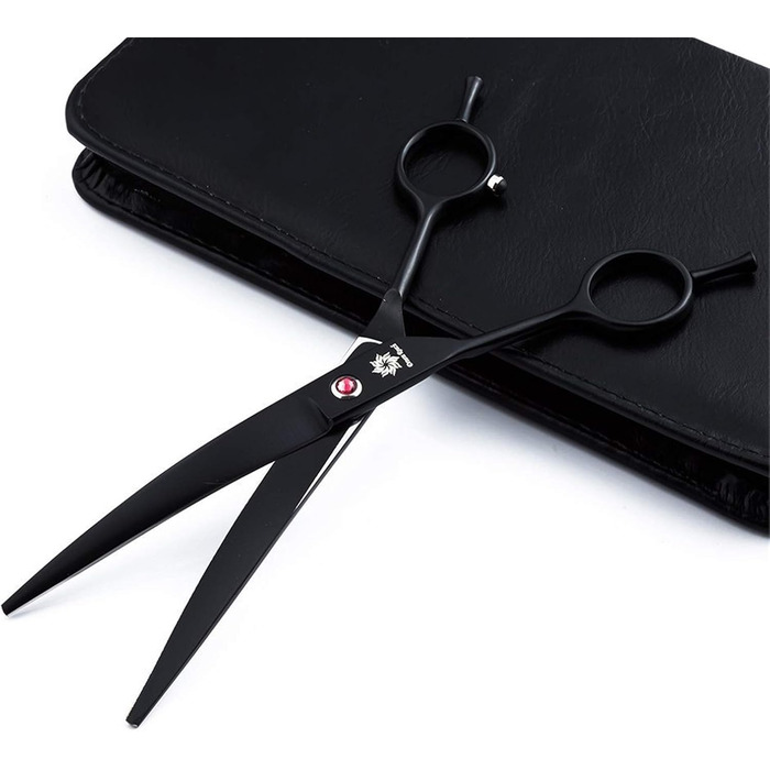 Набір професійних ножиць для грумінгу тварин Linker: 7 дюймів, плоскі та витончені леза, для собак, котів та інших тварин