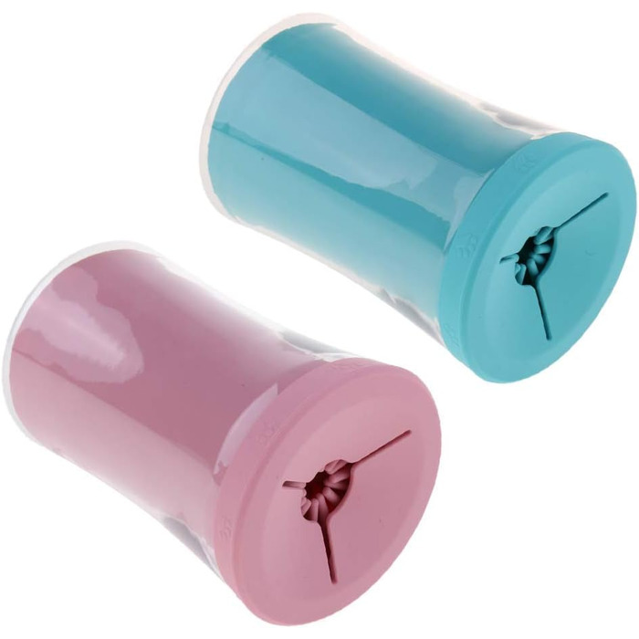 Миска для миття лап собакам, очищувач лап для собак, синій