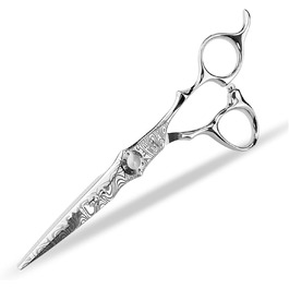 Набір професійних ножиць для грумінгу собак 6 дюймів: прямі та розріджуючі ножиці з нержавіючої сталі 440