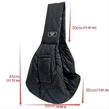 Сумка-переноска для собак та котів CYBERNOVA, 1-7 кг, тепла та вітронепроникна, з кишенею