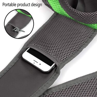 Транспортувальна сумка-переноска для собак, котів, цуценят, 2.5 кг, зелена