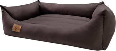 Крісло-лежанка для собак та котів Odol-Plu, 90x60 см, водонепроникне, коричневе
