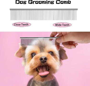 Набір для грумінгу собак 5 в 1: професійні ножиці для грумінгу з безпечними закругленими кінцями, срібні